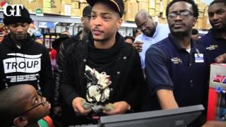 T.I.'s Christmas Eve Walmart Surprise