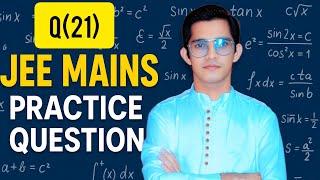 JEE-MAINS PRACTICE QUESTION (20) #iit #jeemainsmaths #jeemains #jeepreparation #education #jee