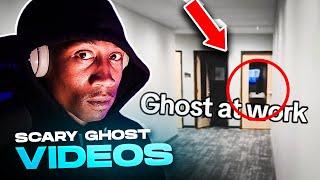 Halloween Edition! 10 SCARY Videos of Ghosts Caught On Camera  ( Nuke's Top 5 ) [REACTION!!!]