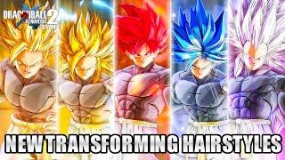 Dragon Ball Xenoverse 2 Revamp - All New Transforming CAC Hairstyles (Mod)