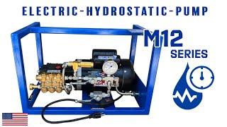 Electric Hydrostatic Test Pump for Pressure Testing with Water
