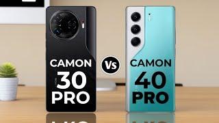 Tecno Camon 30 Pro Vs Tecno Camon 40 Pro