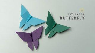 How to Fold an Easy Origami Paper Butterfly | Beginner-Friendly Tutorial