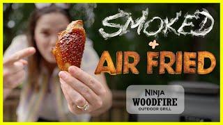 Smoked Air-Fried Chicken Wings | Ninja Woodfire Outdoor Grill Recipes