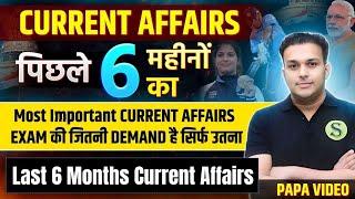 Last 6 months current affairs PAPA VIDEO studyforcivilservices uppsc 2025 pcs ro aro beo ukpsc mppsc