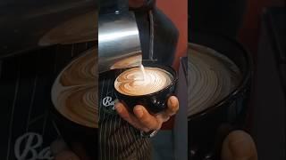 #latteart heart️#real #barista #trending#viral# short#youtubeshorts #coffeetime#coffeelover #coff