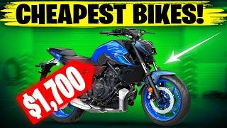 15 Cheapest New Japanese Motorcycles To Buy in 2025