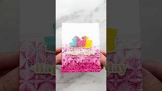 Making An EASY DIY Birthday Card In MINUTES! ASMR Crafting #asmr #asmrsounds #craft