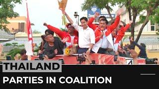 Thailand elections: Opposition parties in coalition talks