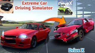 Crashing All Extreme Car Driving Simulator Cars vs in Drive X...!!