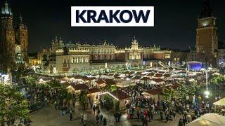 Krakow Poland Christmas Market, 2024 4K  | Beautiful Polish Christmas market in a fantastic setting