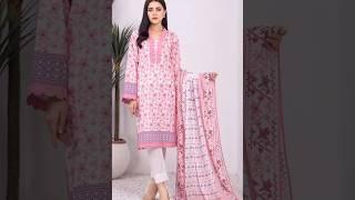 Cotton Suits  with Cotton Dupatta || Cotton 3pics suits designs for Girls  #shorts #youtubeshorts