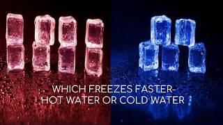 Does hot water freeze faster than cold water?