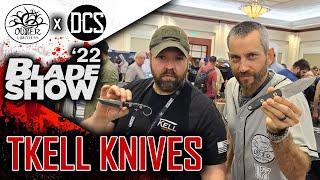 Blade Show 2022: NEW!! T.Kell Knives Prototype, Mercenary, T1C, Collabs!!