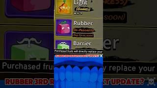 Rubber 3rd Gear Rework in next update?   #bloxfruits #fyp #shorts #viralvideos