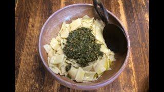 Easy Etruscan pasta: Testaroli