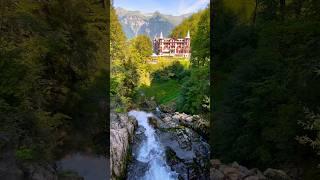 The best Swiss nature: Giessbachfalls #europetravel #switzerland #waterfall