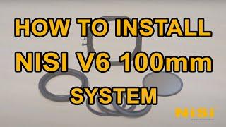 How to Install the NiSi V6 100mm Filter Holder with Enhanced Landscape CPL