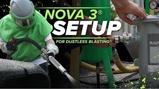 Setting up the Nova 3 Blast Hood with your Mobile Dustless Blaster