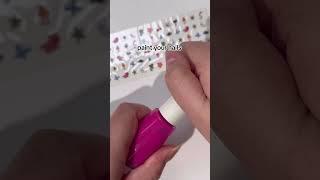 How to Apply Pleasing Nail Stickers #nails2inspire #diynails