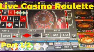 Casino Roulette Part 1/2: £5,000 in, Live wheel action on an electronic terminal + a little slotting