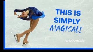 What an Olympic Debut! | Yulia Lipnitskaya Performs to “You Don’t Give Up On Love” | Eurosport