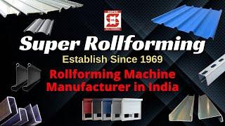 Super-Roll Forming Machine Manufacturers in India - Rolling Shutter Strip Making Machine 9829023969