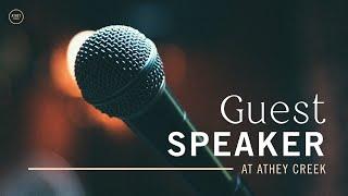 Guest Speaker: David Frost