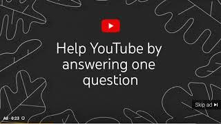 Help YouTube Advertisers By Answering One Question Music (Silent Partner - Blue Skies)