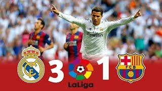 Real Madrid 3 × 1 Barcelona | La Liga 2014-2015 Extended Highlights & All Goals HD