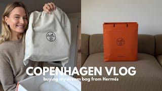 A Saturday in my Copenhagen life⎢buying my dream bag from Hermés! Unboxing and how I got it