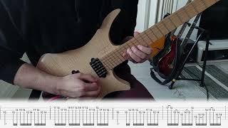 Alexi Laiho's killer Sixpounder solo in stantard tuning WITH TABS