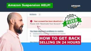 Amazon Seller Account TERMINATED (Suspended): Here’s How to Get BACK SELLING in 24h