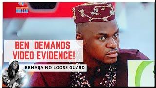 BEN DEMANDS THE CLIP OF HANDI'S ALLEGATION | BBNAIJA NO LOOSE GUARD, BBNAIJA SEASON 9 | GLORY ELIJAH