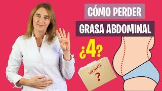 4 ALIMENTOS que impiden PERDER GRASA ABDOMINAL | Cómo perder grasa abdominal | Nutrición y Dietética