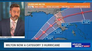 Milton now Category 4 hurricane: Latest cone, radar and possible impacts