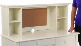 Madeline Storage Desk & Hutch