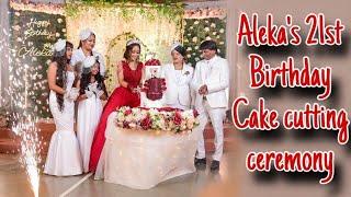 Aleka’s  21st Birthday | Cake cutting Ceremony | Dramedy Queen | Aleka Velora Cardozo | 7/9/23