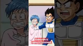 Goku Sneaks Into Bulma's Room Vegeta Mad #dbs #shorts #dbz #goku #vegeta #bulma #viral #jiren #whis