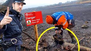 MYSTERY bags brings POLICE to the drained Reservoir