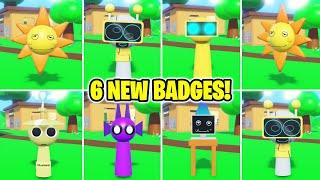 (BIG UPDATE!) 3D SPRUNKI RP AND ANIMATIONS - How to get ALL 6 NEW BADGES!! NEW UPDATE! (ROBLOX)