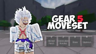 NEW Gear 5 Luffy Moveset | Roblox The Strongest Battlegrounds