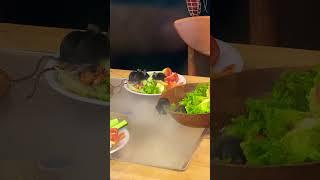 Mouse in salad #deutschland #streetfood