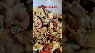 #shortsvideo(mix veg sabji sukhi mixer recipe#shortsfeed #youtubeshorts #shorts #khushbu Kumari desi