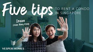 5 tips to rent a condo in Singapore | Vesper Homes Singapore