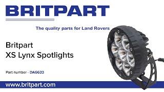 Britpart XS Lynx Spot Lights - DA6633