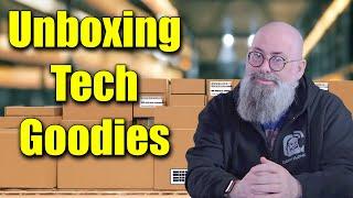 Unboxing Tech Goodies