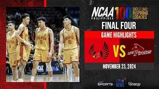 Mapúa vs. LPU (Men's Basketball Final Four Highlights) | NCAA Season 100