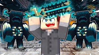 Crafting WARDEN SWORDS in Minecraft! (Bedrock DLC)