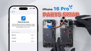 iPhone 16 Pro Swap Test - Easier for 3rd Party Repair?